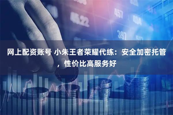 网上配资账号 小朱王者荣耀代练：安全加密托管，性价比高服务好
